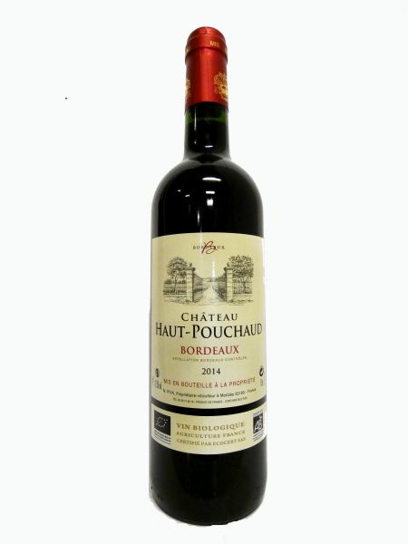 Haut Pouchaud Bordeaux rouge 2014